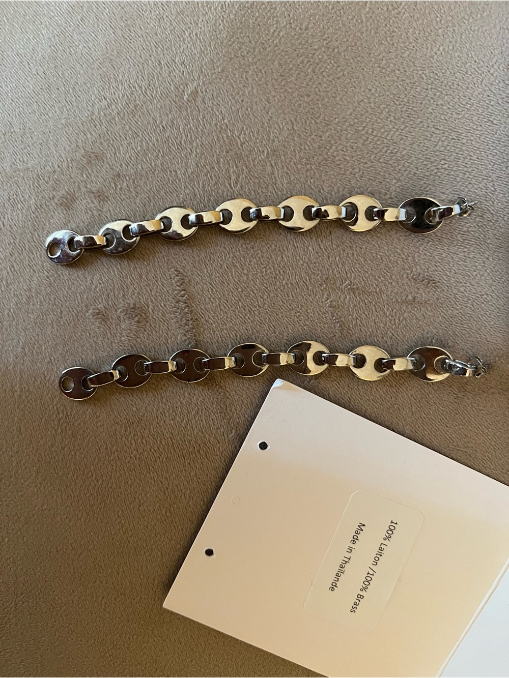 New Paco Rabanne Long 100% Brass Earrings